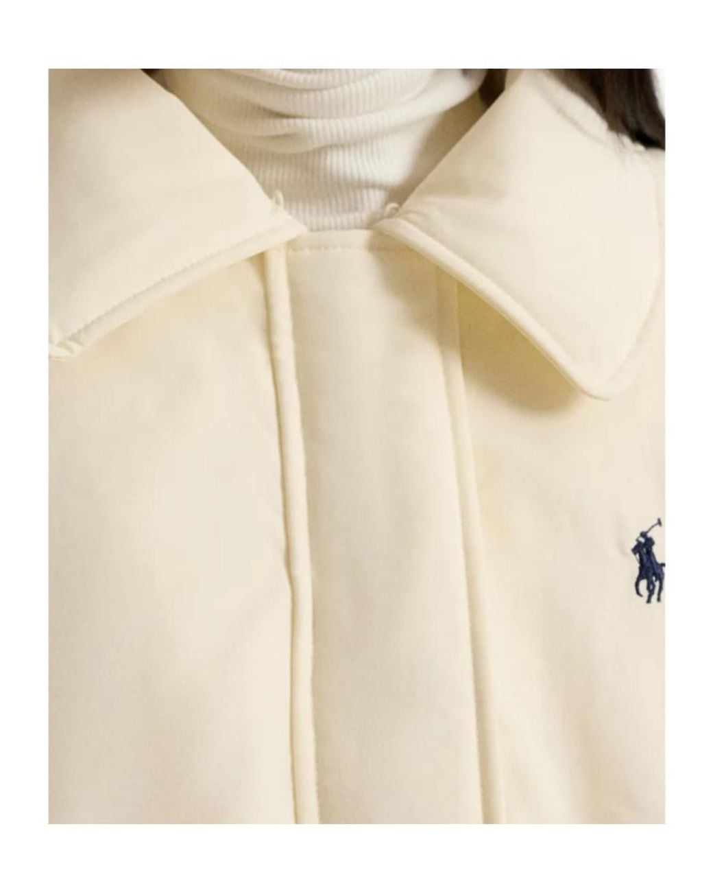 Polo Ralph Lauren Natural High-Pile-Collar Down Puffer Jacket