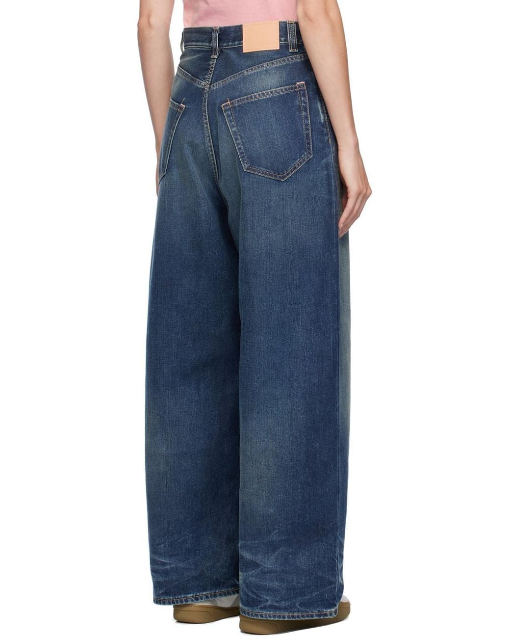 Acne Blue Super Baggy Jeans