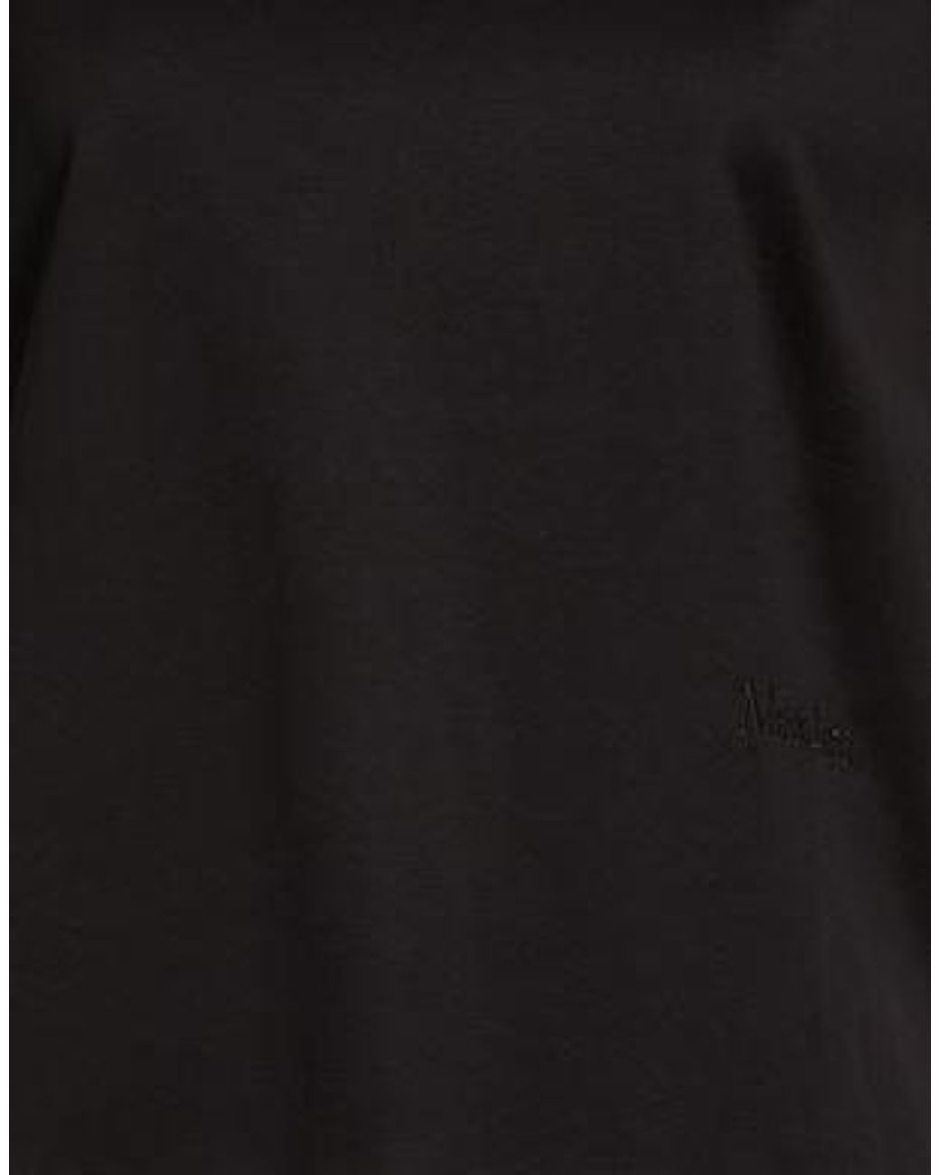 Max Mara Black Crew-Neck Short-Sleeve T-Shirt