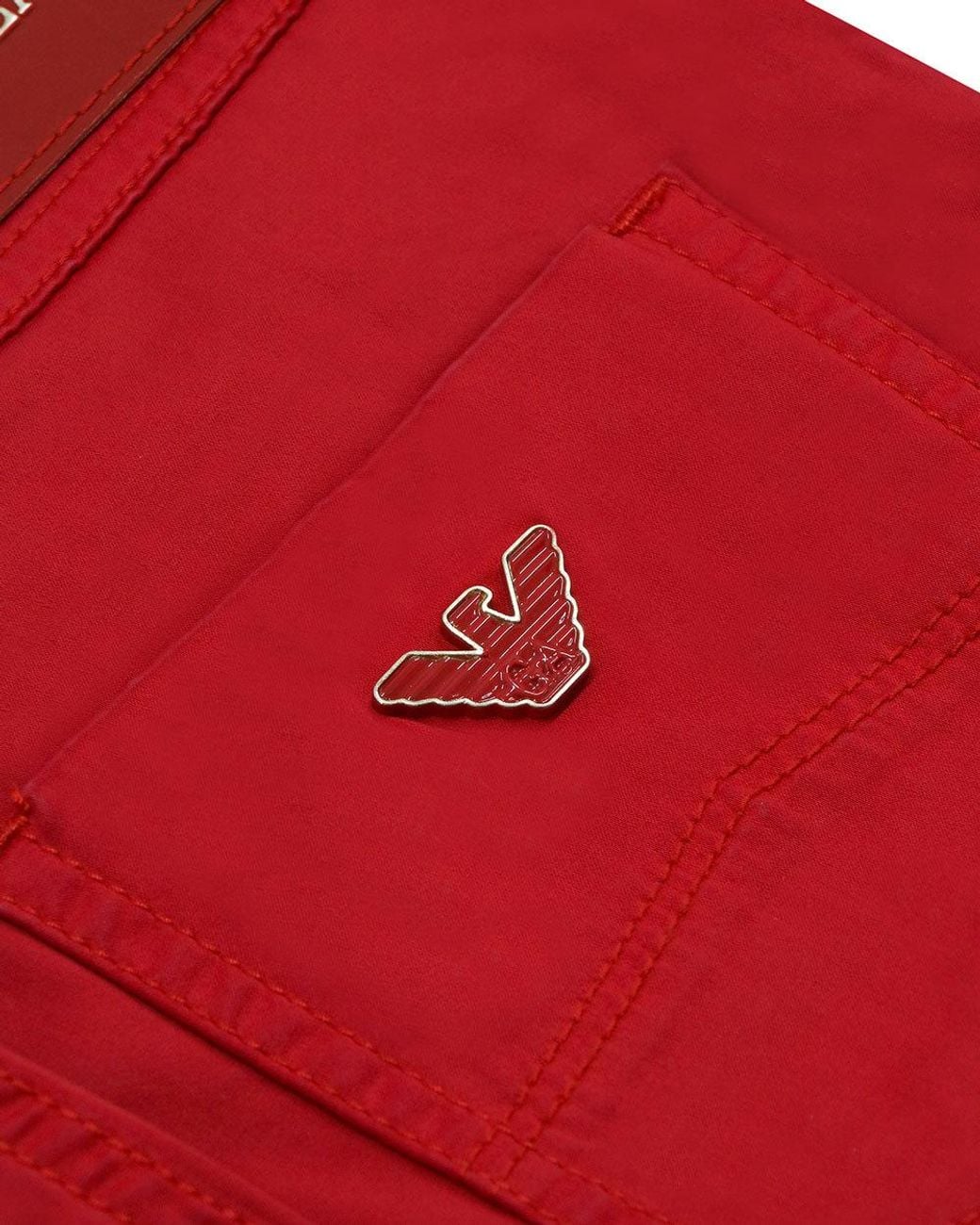 Armani Jeans Red Logo Jeans