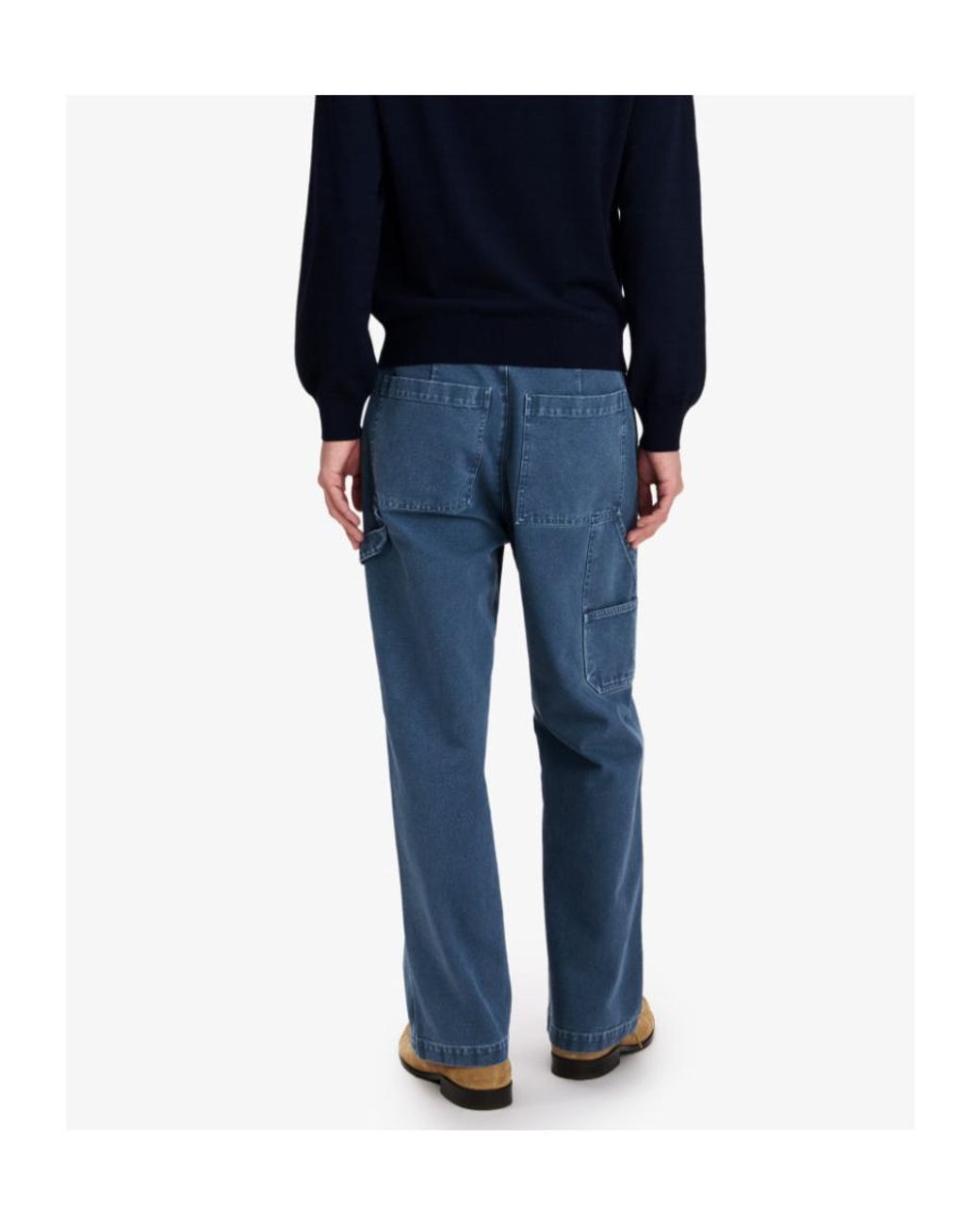 A.P.C. Blue Dan Carpenter Workwear Jeans for men