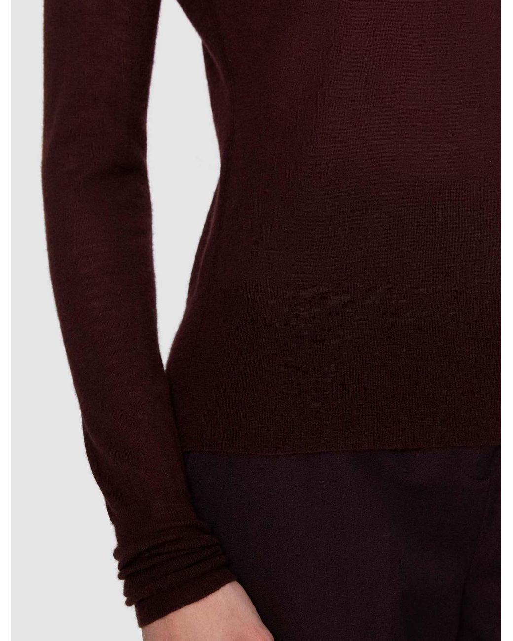Joseph Purple Geras Cashair Sweater