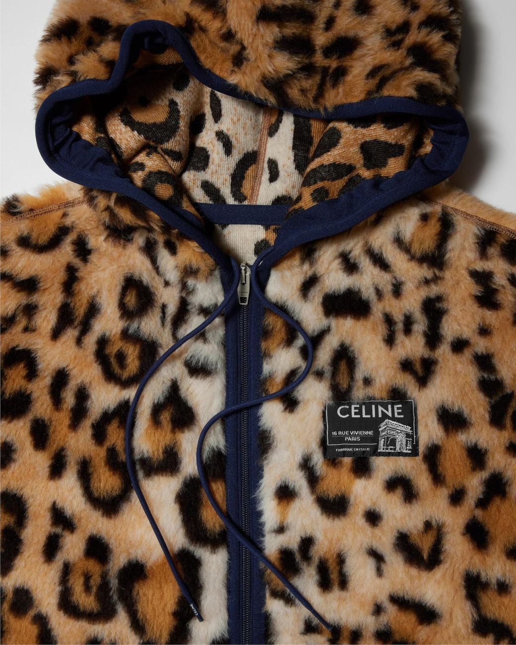 Céline Multicolor Hooded Jacket for men