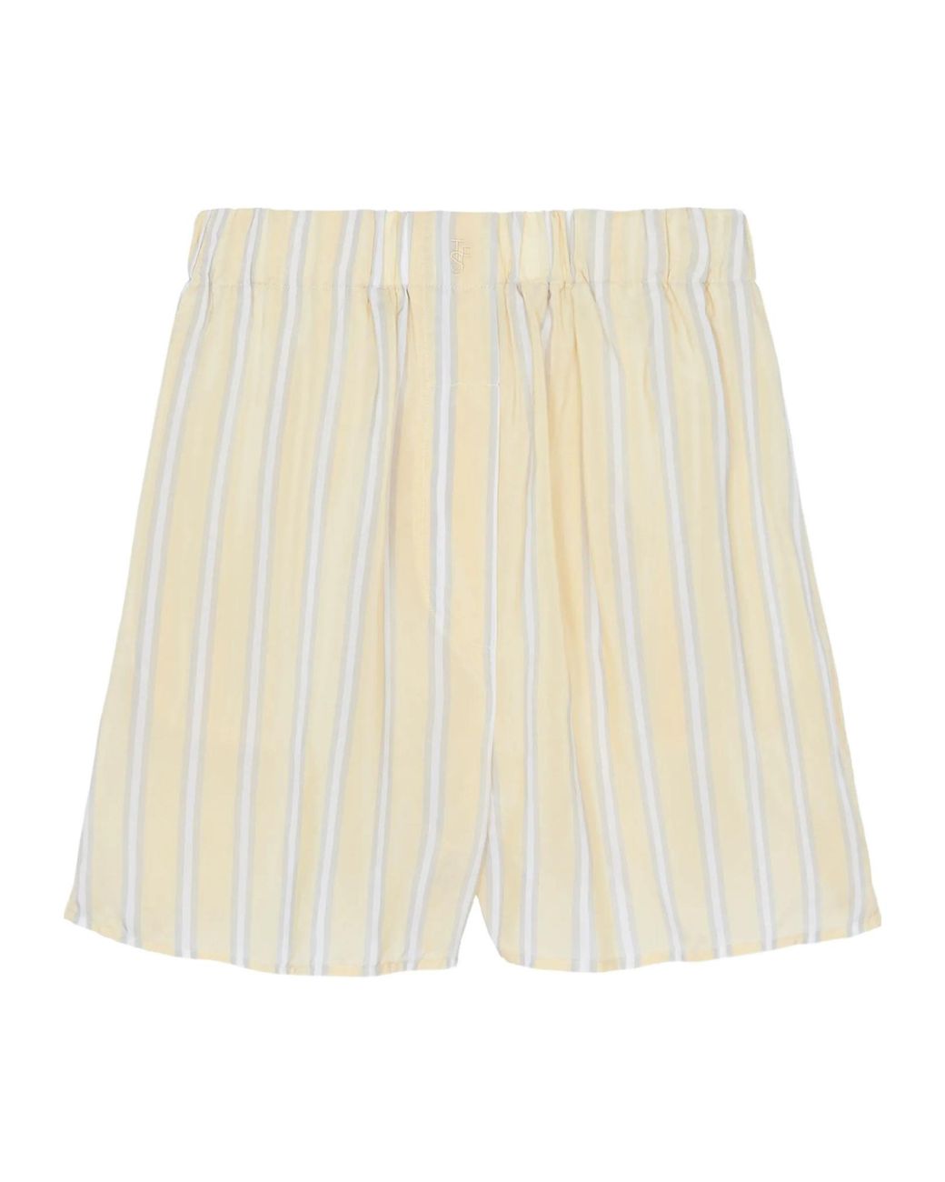 Frankie Shop Natural Striped Boxer Shorts