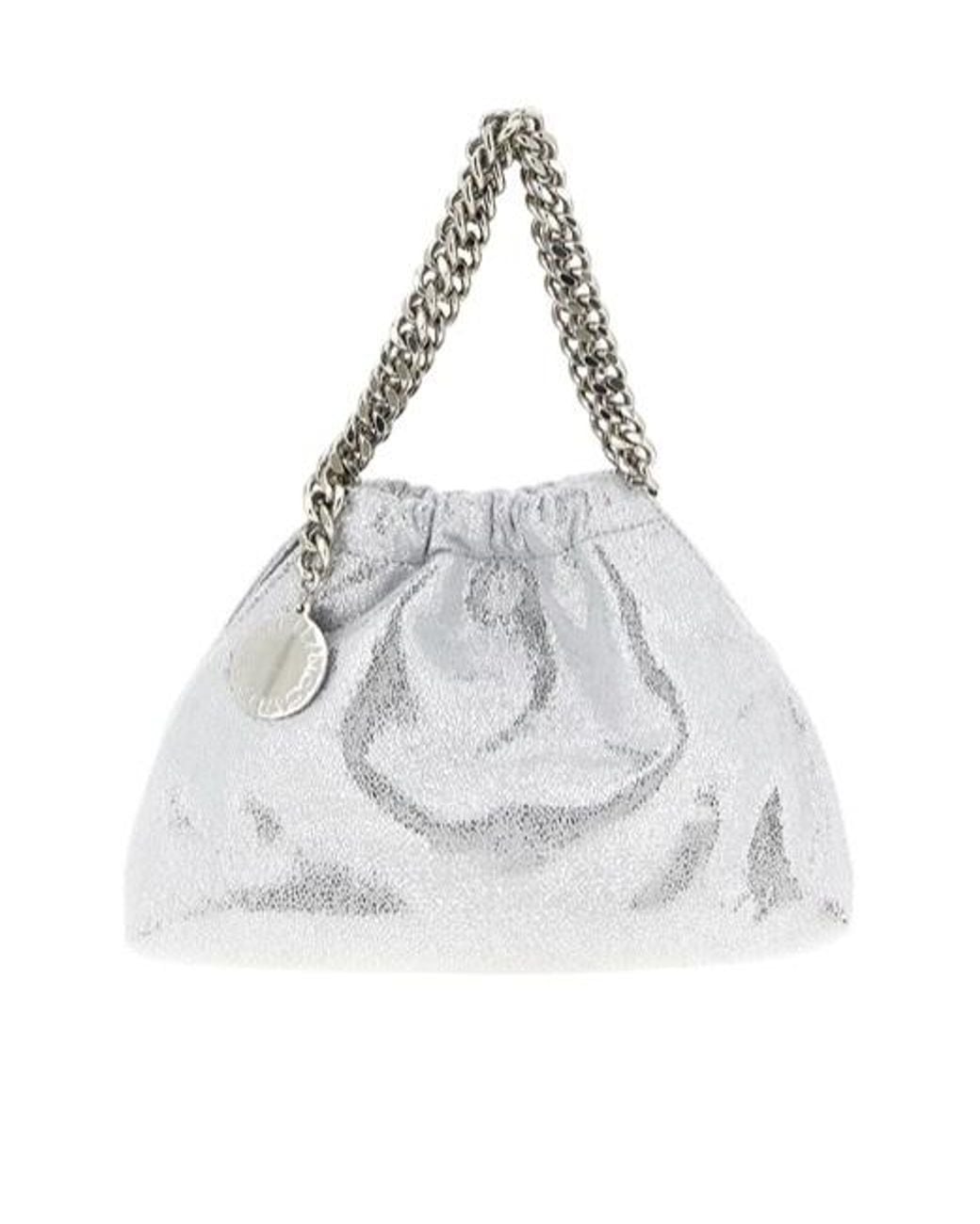 Stella McCartney White Falabella Small Shoulder Bag