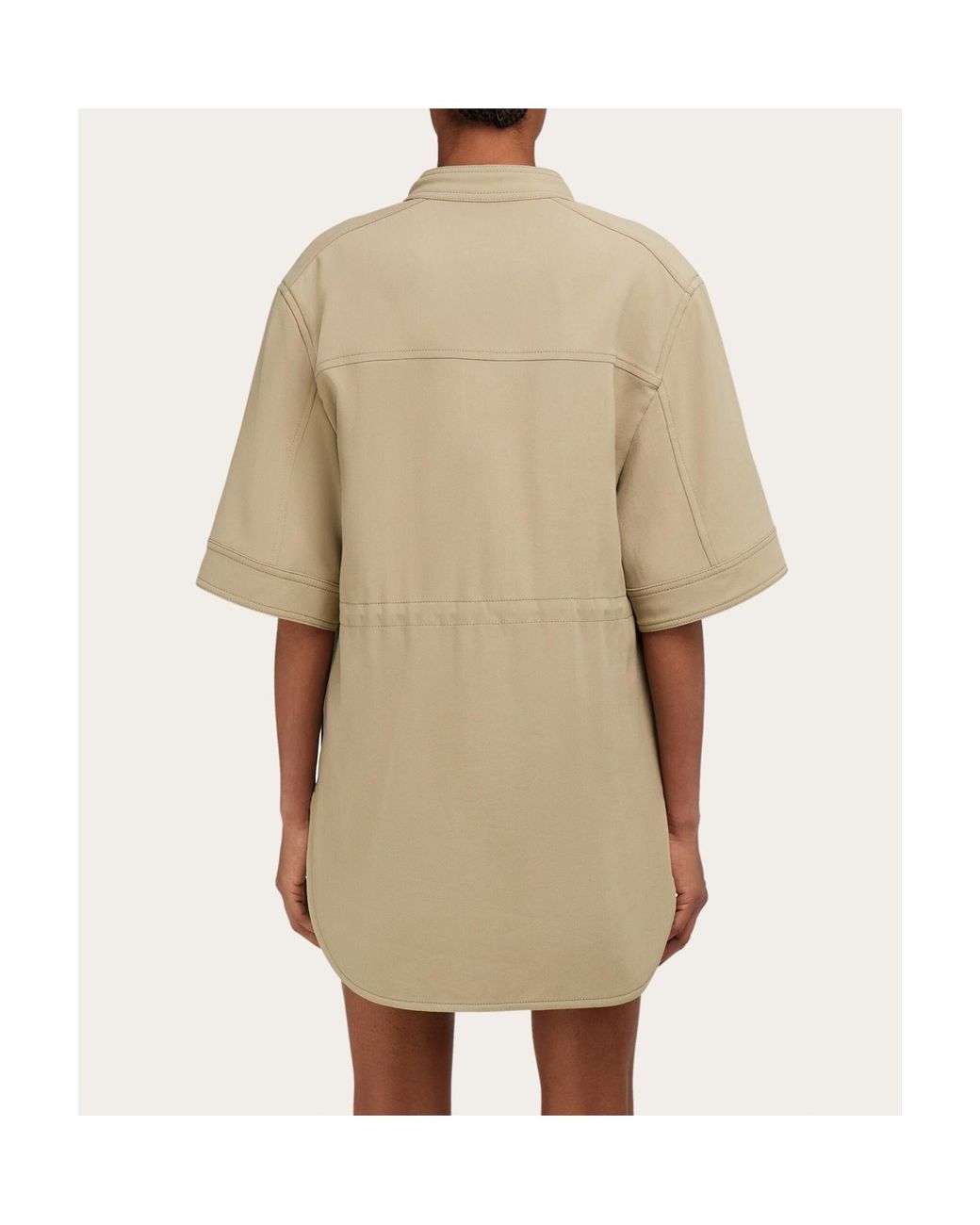Ferragamo Gray Saharan Jacket