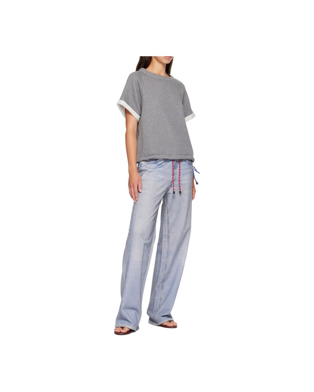 Rag & Bone Gray Vintage Terry Tee