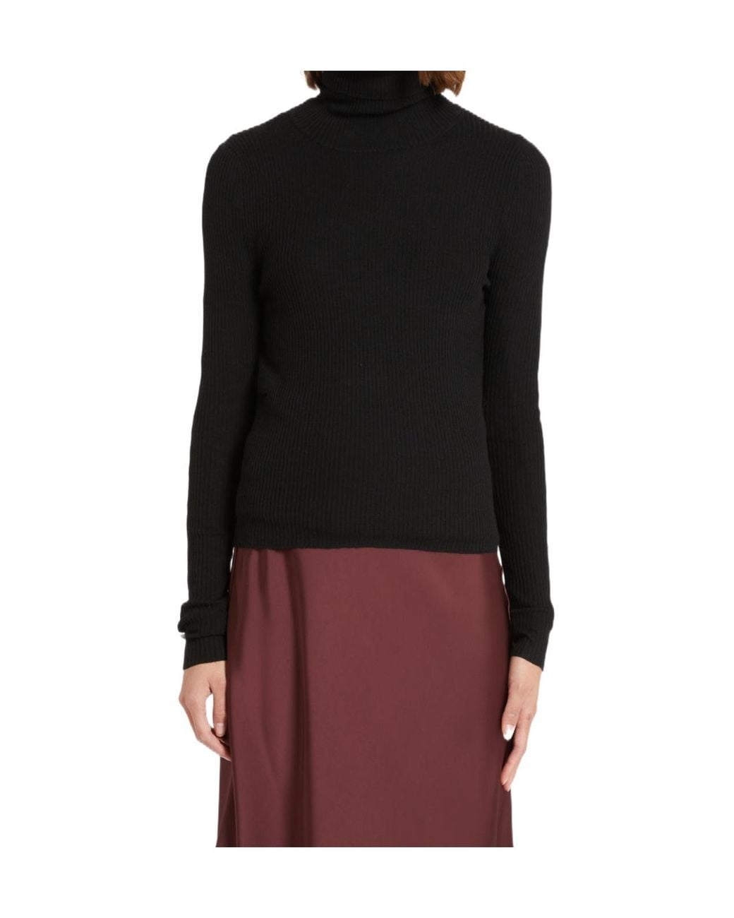 iBlues Multicolor Turtleneck Long-Sleeved Sweater