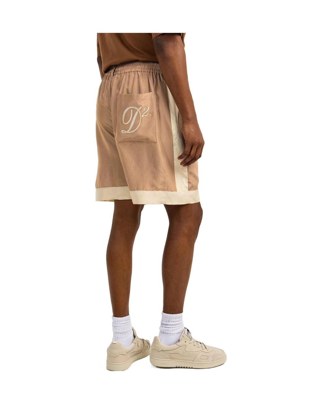 DSquared² Natural Elasticwaist Shorts for men