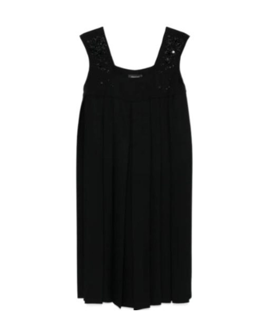 Fabiana Filippi Black Sleeveless Dress