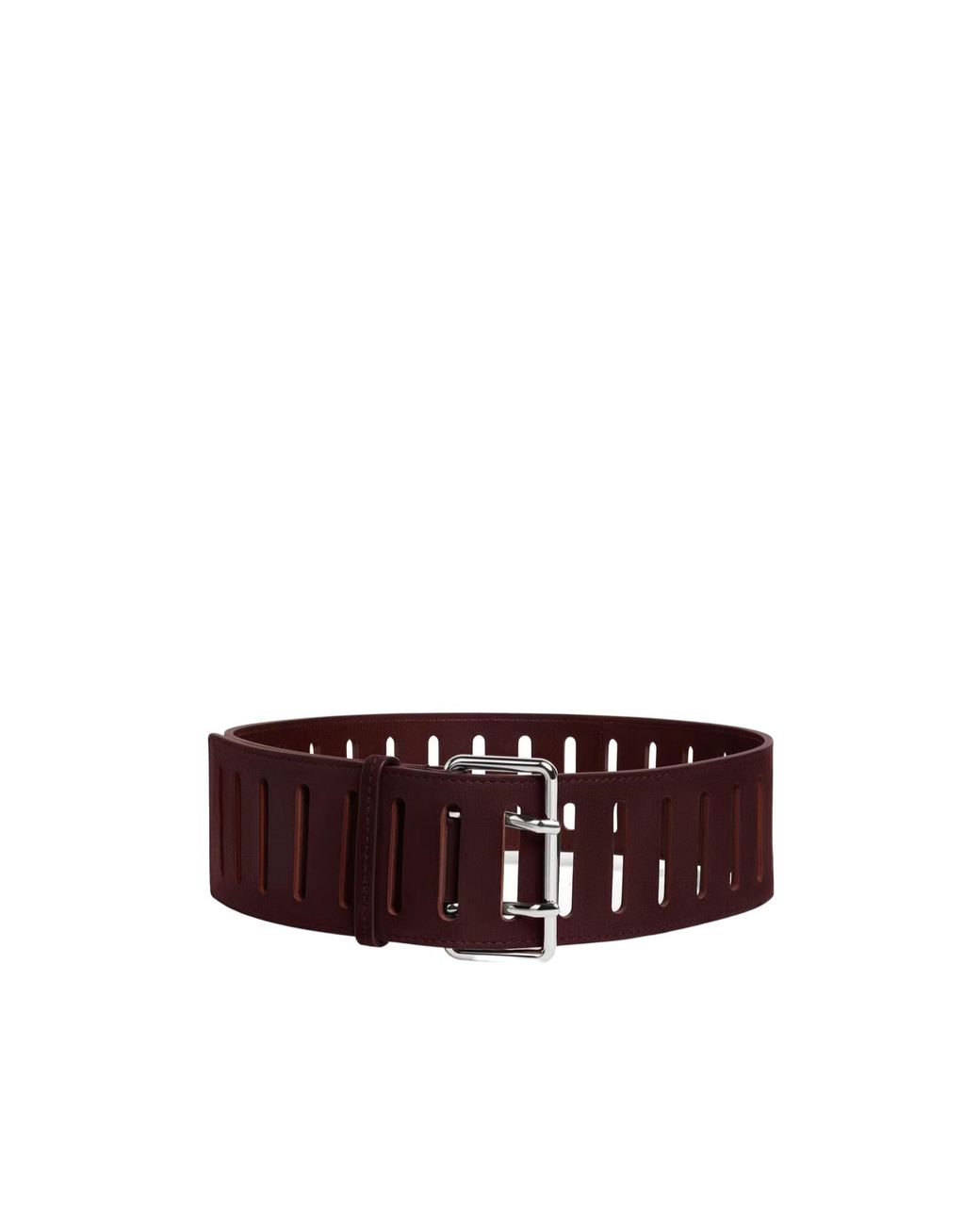 Alaïa Brown Rectangular Large Belt