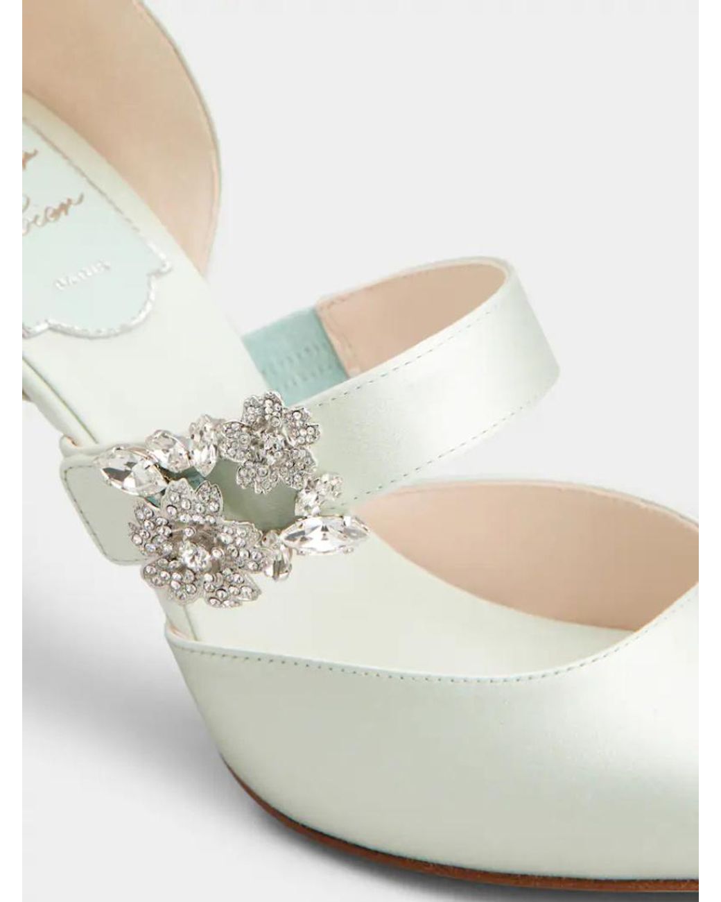 Roger Vivier White Mary Jane Pumps