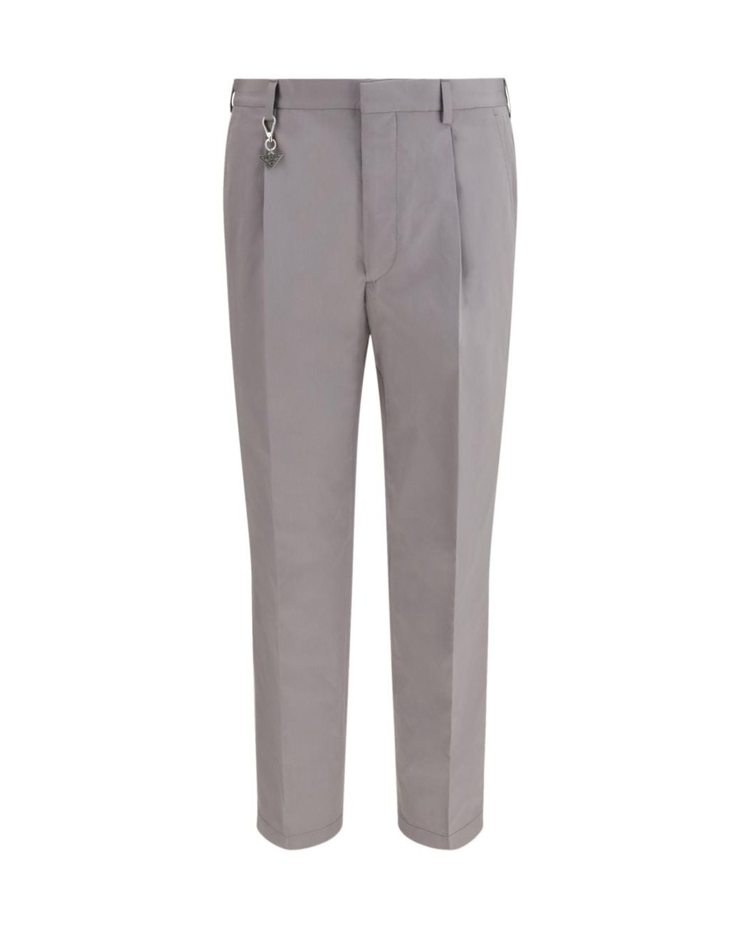 Prada Gray Regular Trouser for men