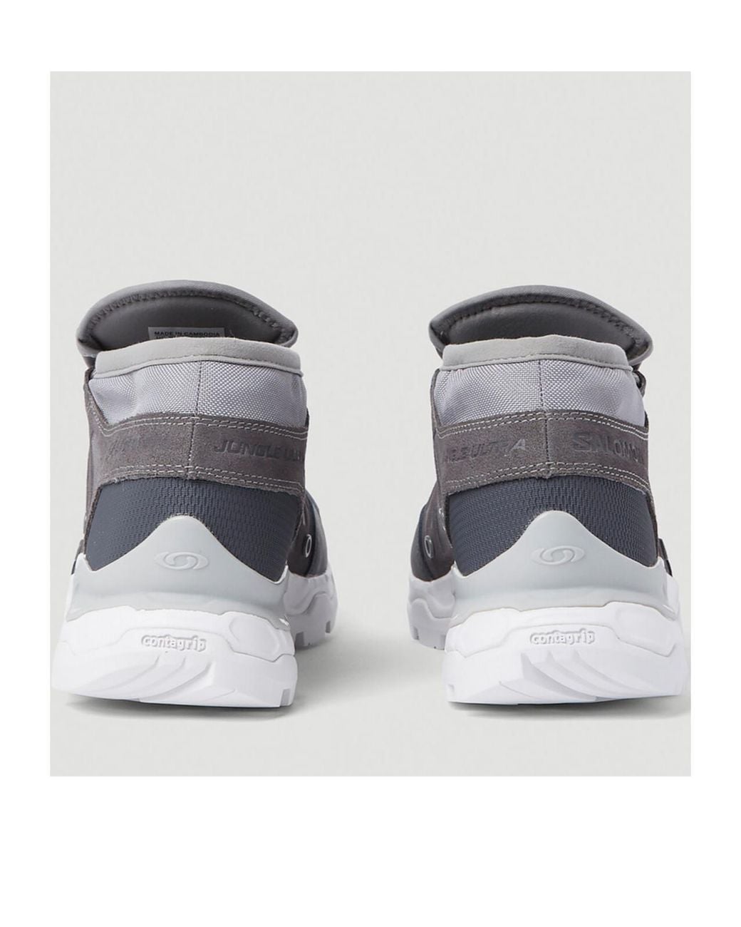 And Wander Gray X Salomon Jungle Ultra Sneakers for men