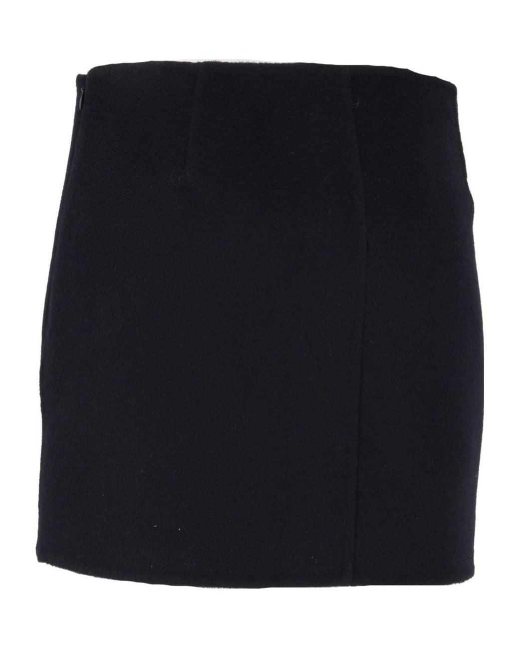 P.A.R.O.S.H. Black P.A.R.O..H. Double Mini Skirt