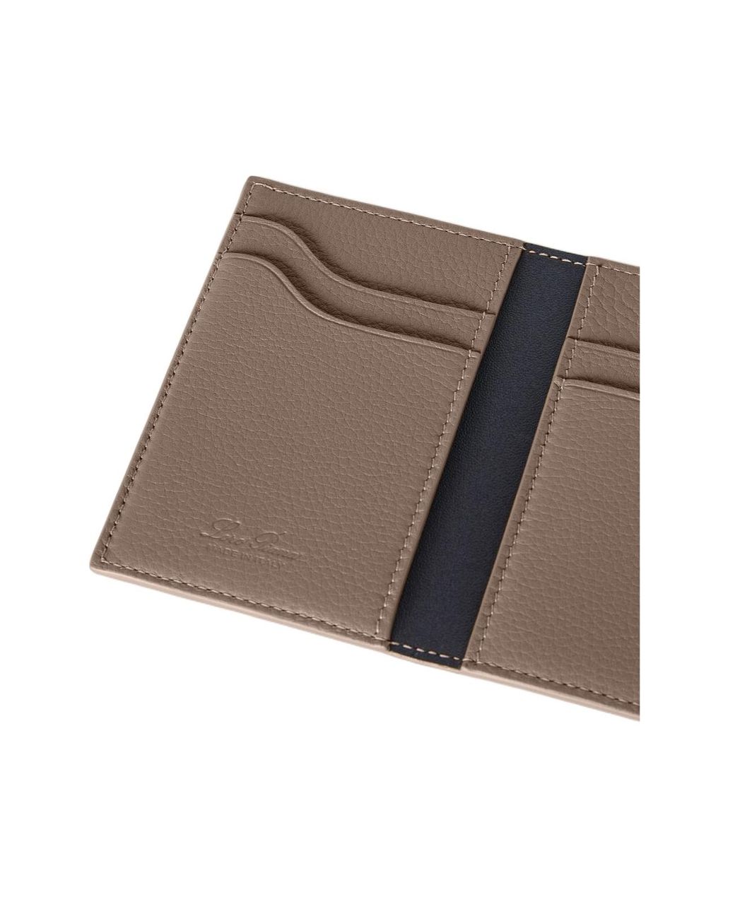 Loro Piana Brown Double Fold Clip for men