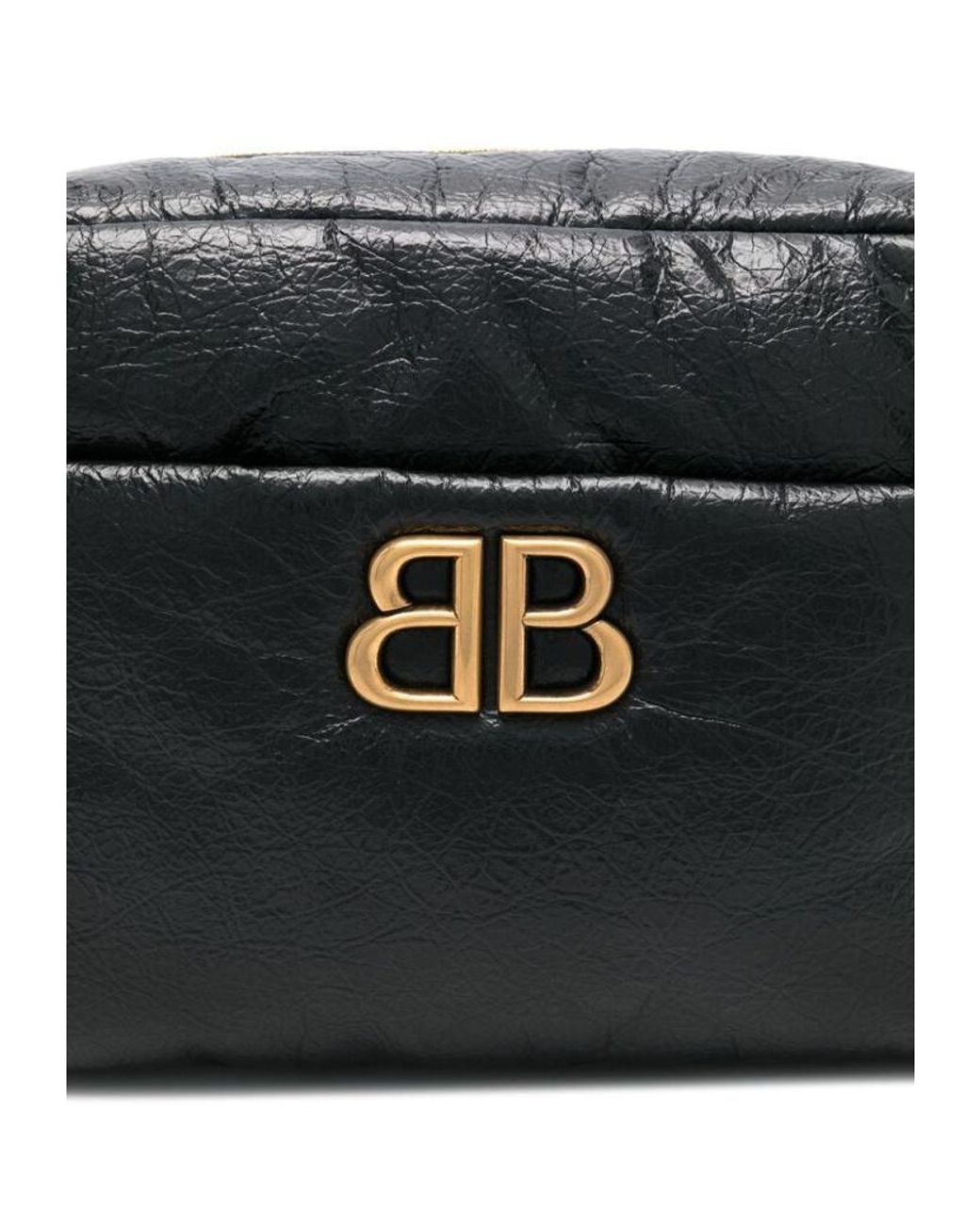 Balenciaga Black Monaco Small Camera Bag