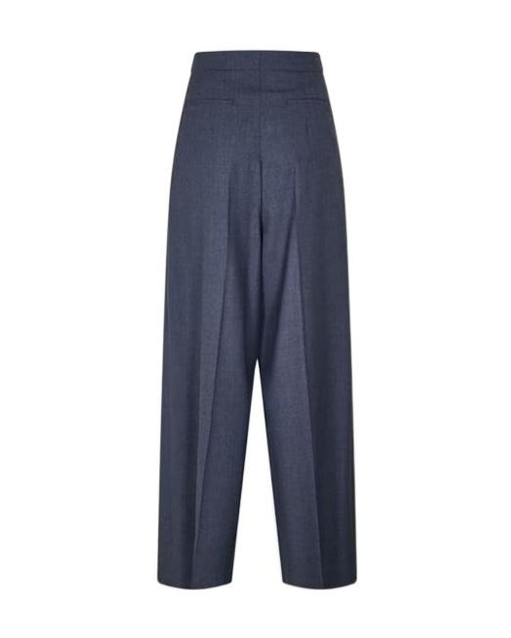 Givenchy Blue Pleated Trousers