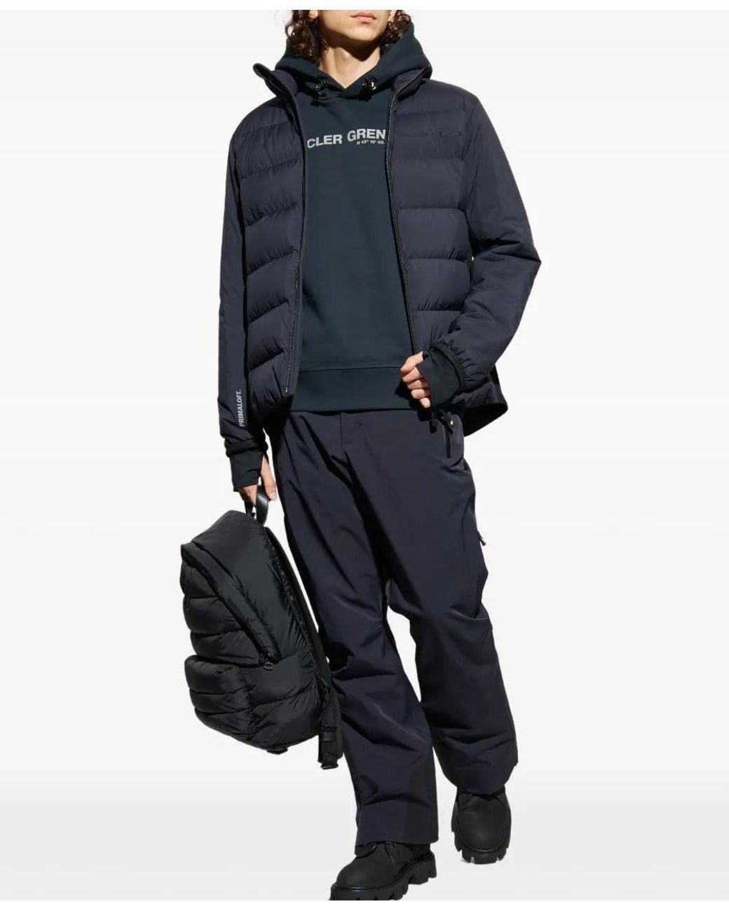 Moncler Blue Araripe Mid-Layer Down Jacket for men