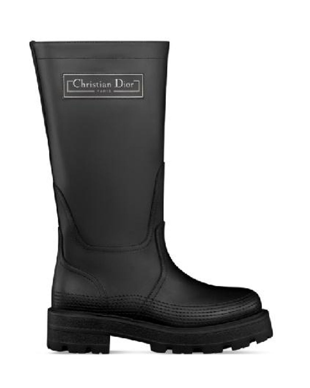 Dior Black D-Scots Boot
