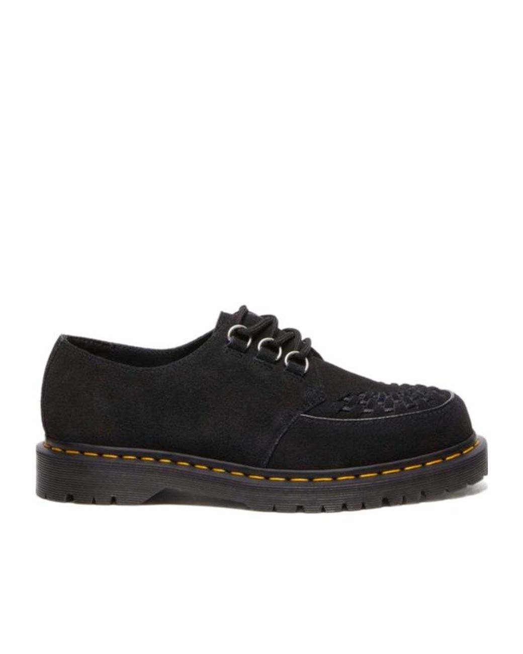 Dr. Martens Black Ramsey Woven Creepers for men