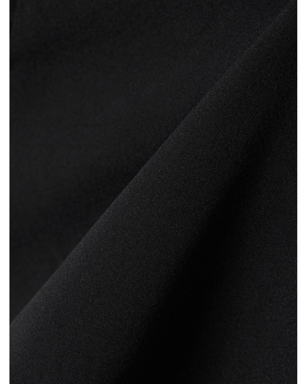 St. Agni Black Stretch Silk Voile Camis