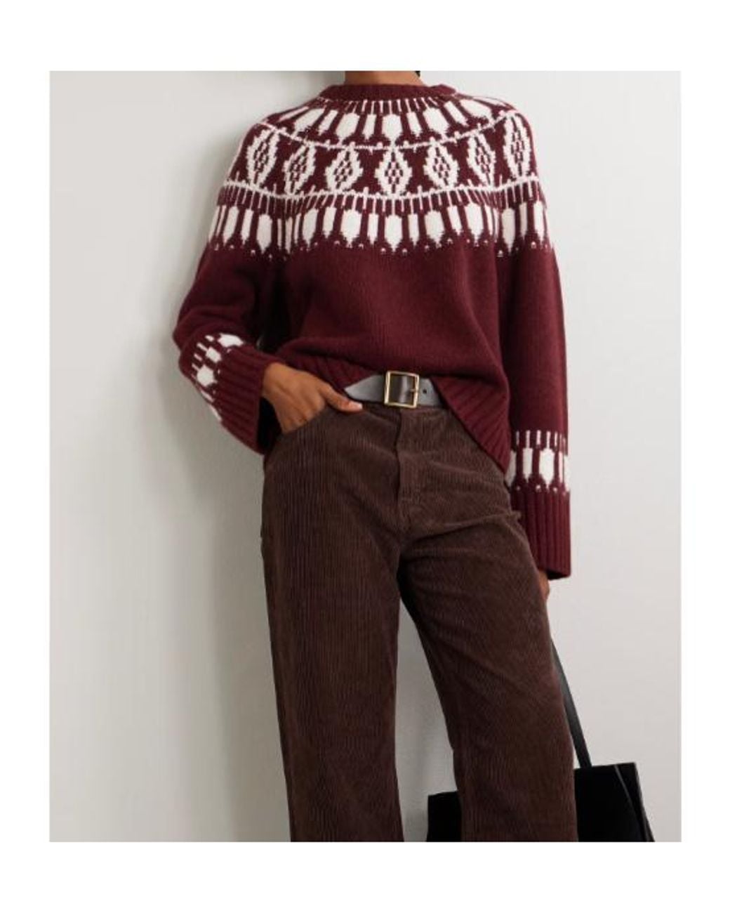 arch4 Red Crew Neck Knitwear