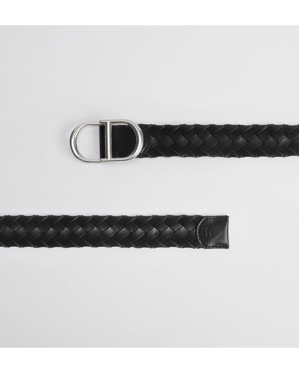 Dior Black Homme Cd Belt for men