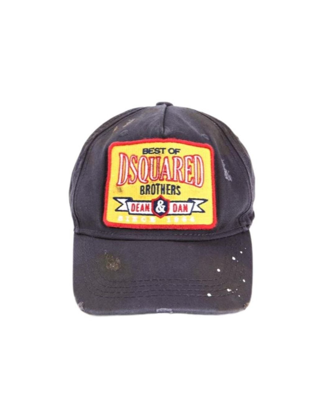 DSquared² Blue Dirty Painting Cap