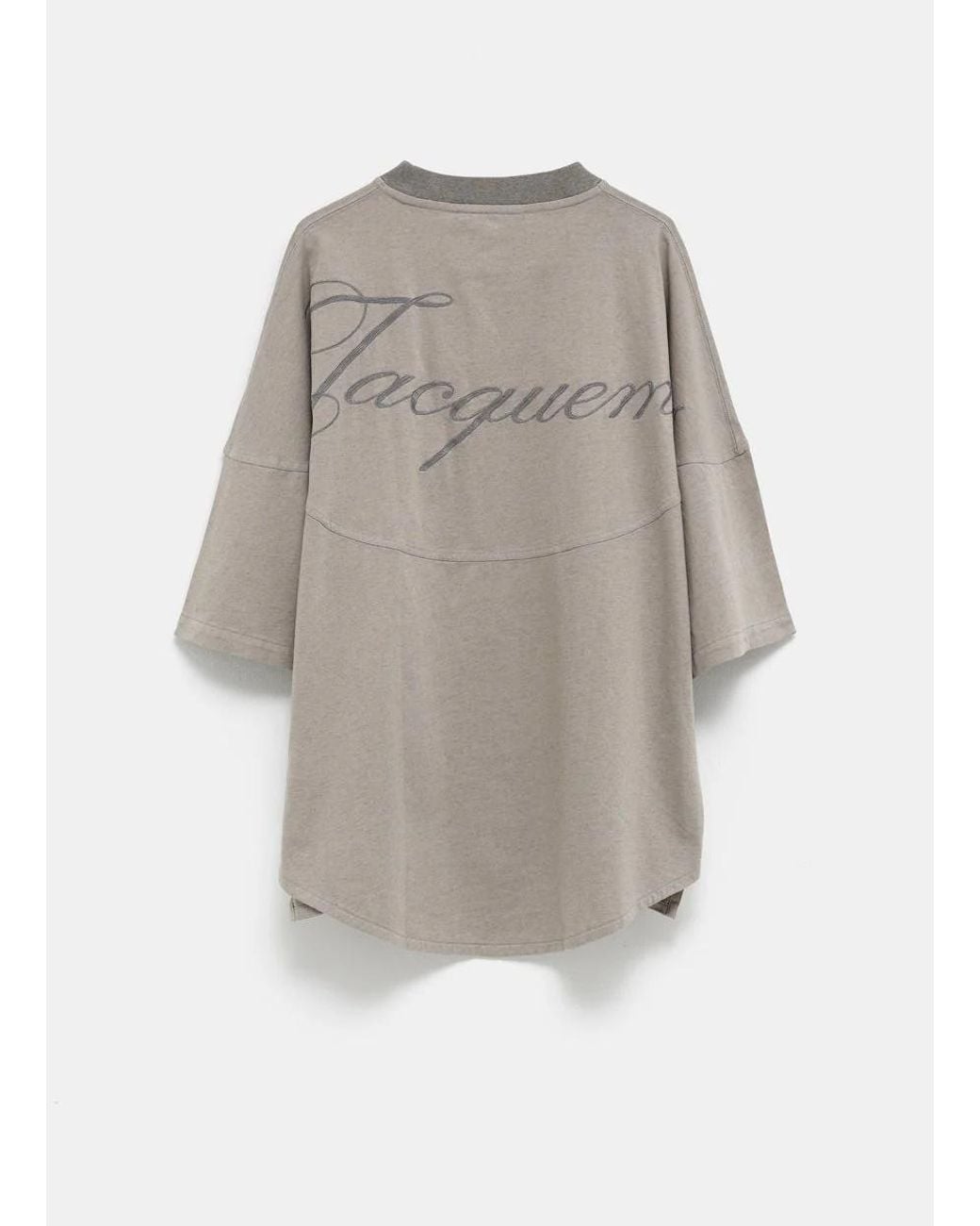 Jacquemus Gray Atelier Crewneck T-Shirt for men