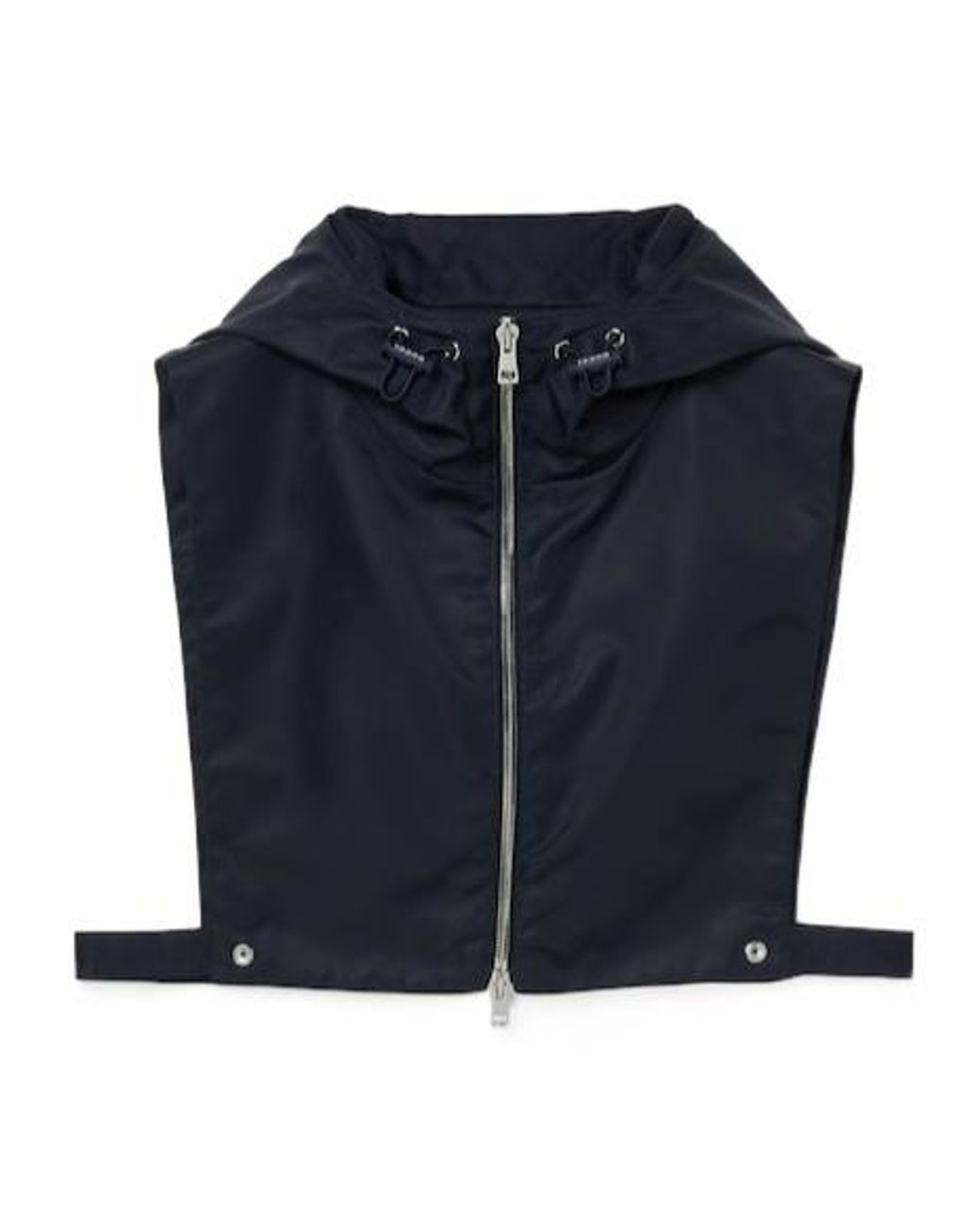 Gucci Blue Nylon Twill Jacket With Patch for men