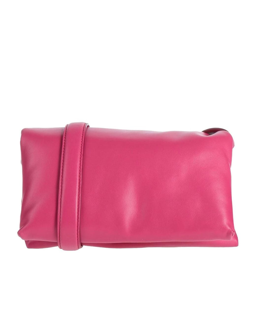 Marni Pink Solid-Color Versatile Shoulder Bag