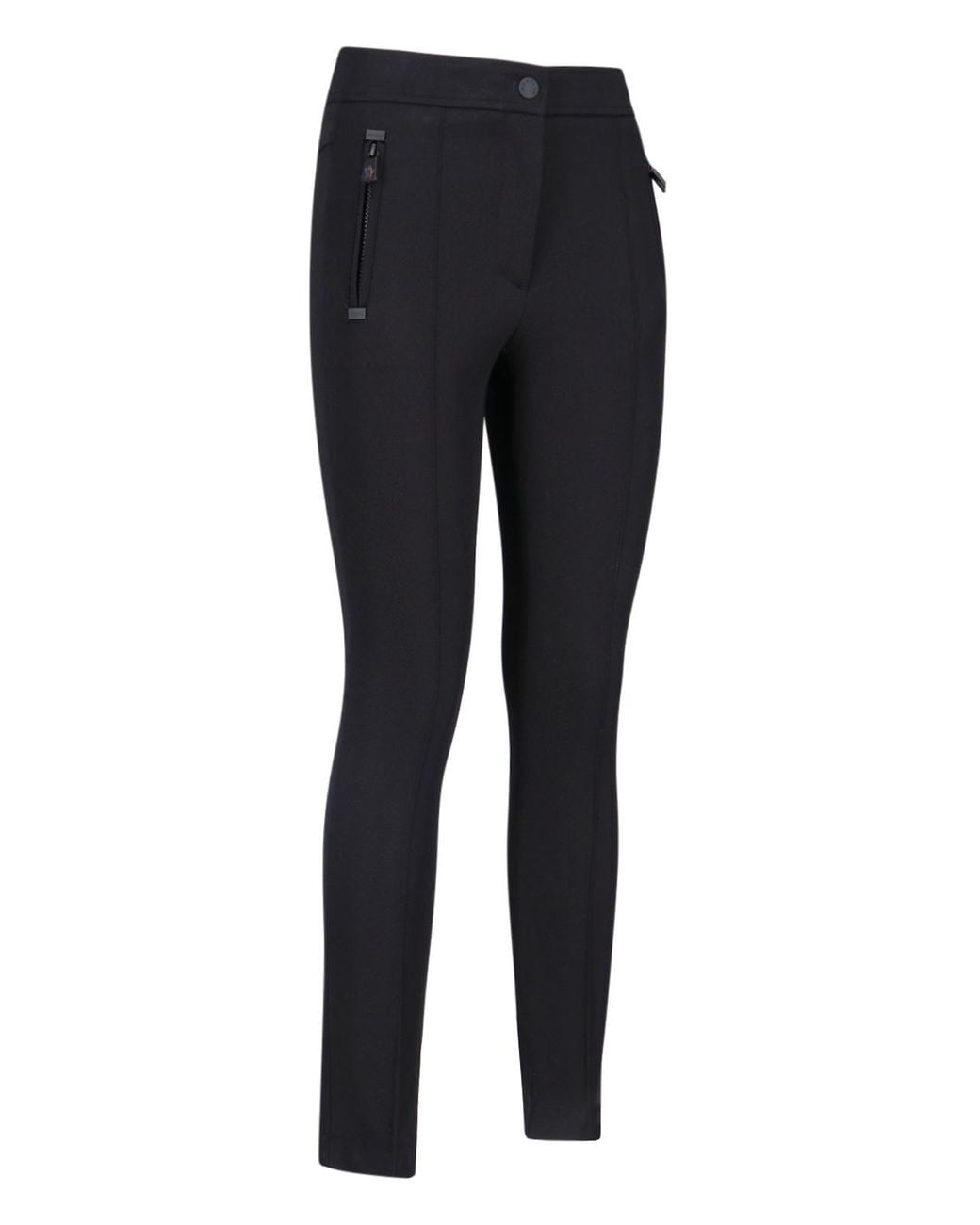 Moncler Black Twill Trousers