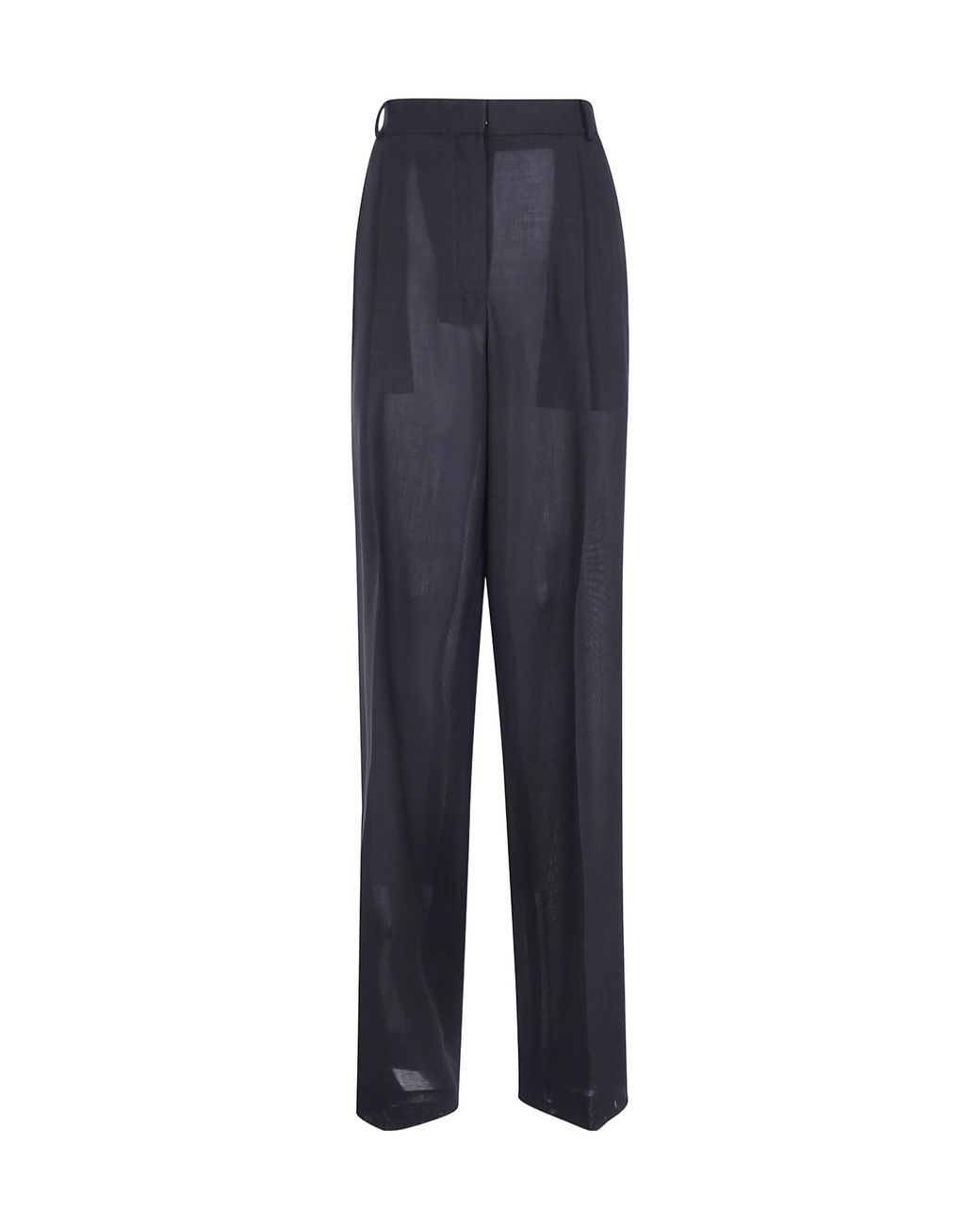 Tom Ford Blue Casual Trousers With Belt Loops