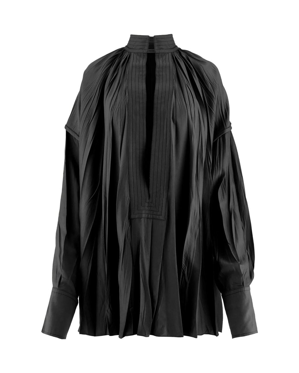 Ferragamo Black Long-Sleeved Shirt