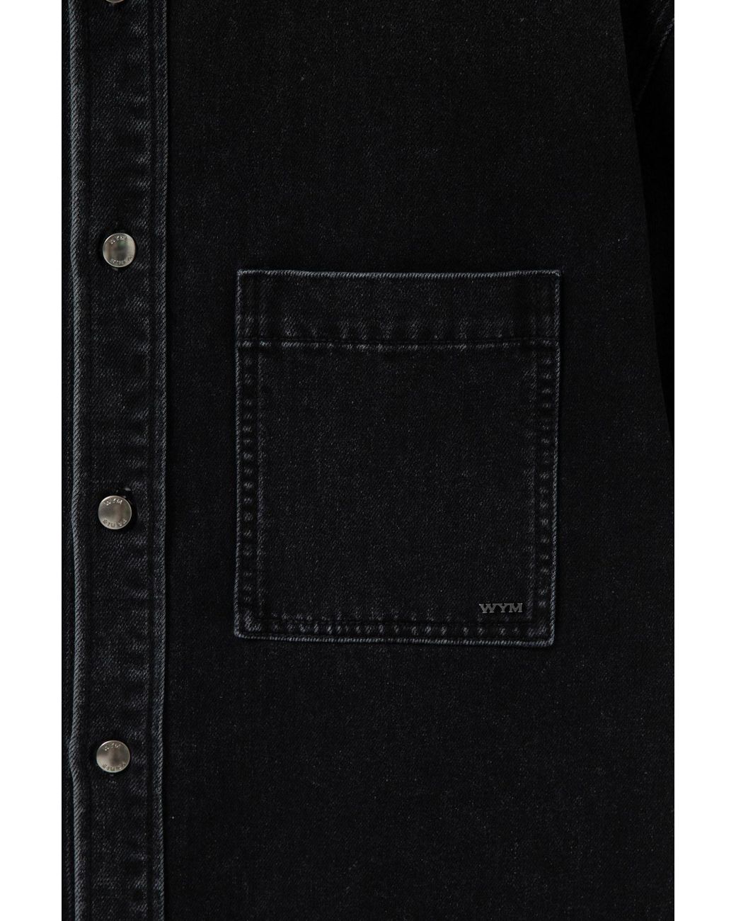 Wooyoungmi Black Cotton-Blend Shirt for men