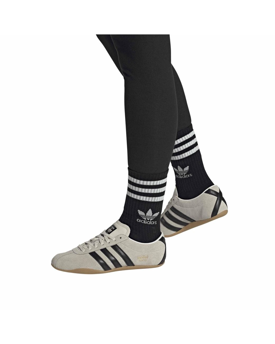 Adidas Originals Gray Classic Retro Sports Shoes