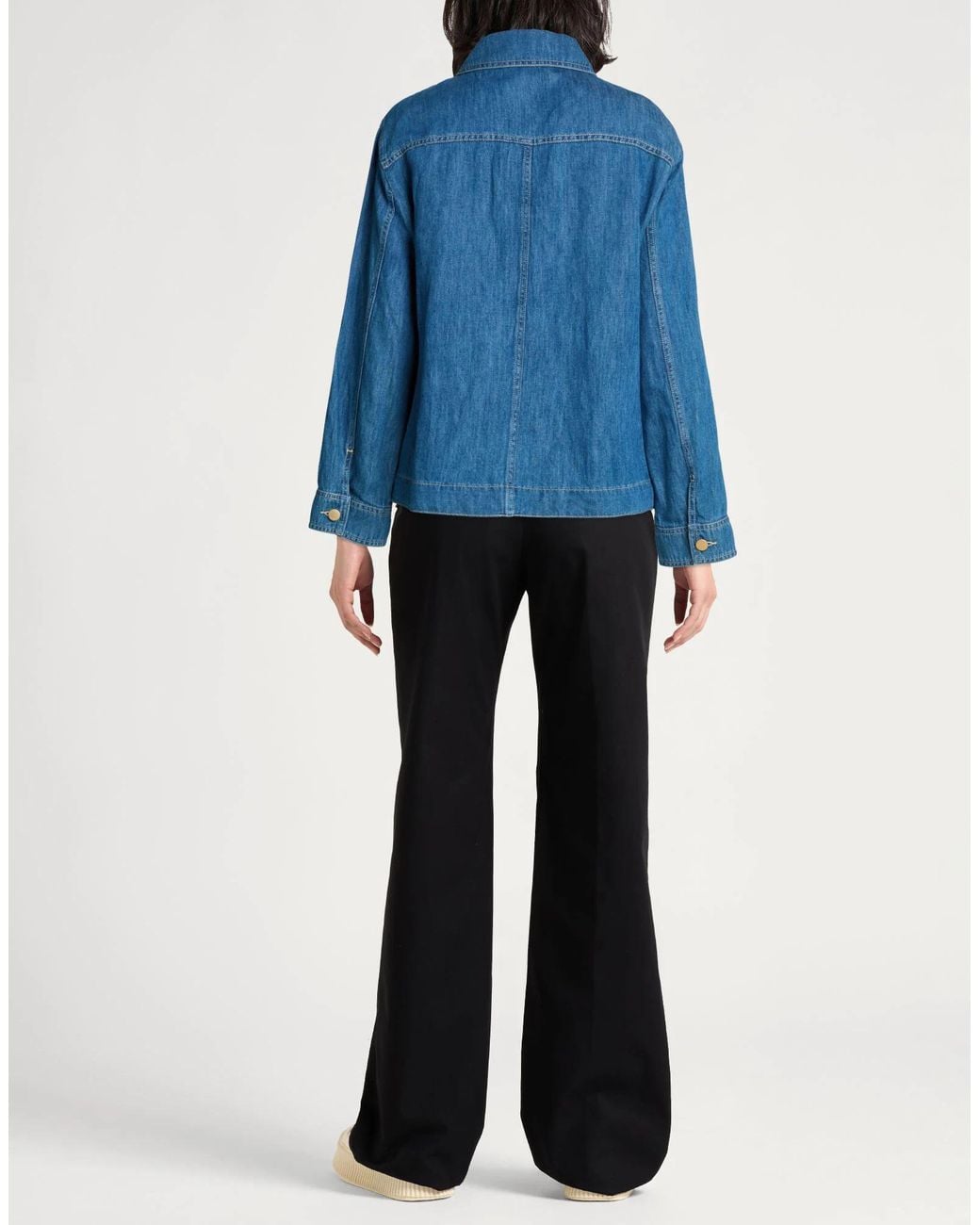 Max Mara Blue Mid- Denim Jacket