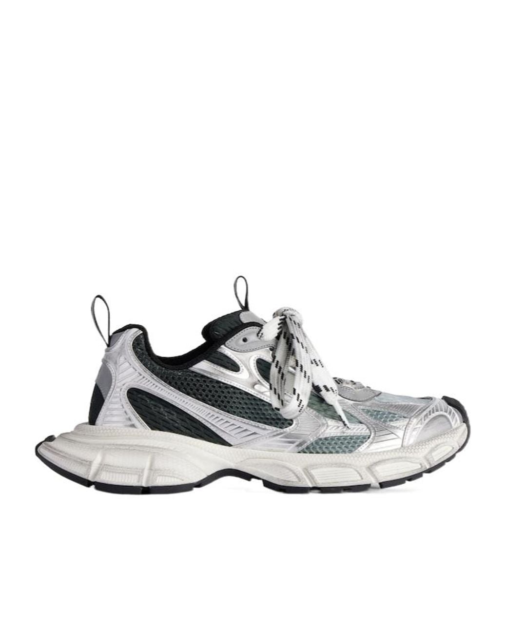 Balenciaga White 3Xl Gradient Lace-Up Sneakers