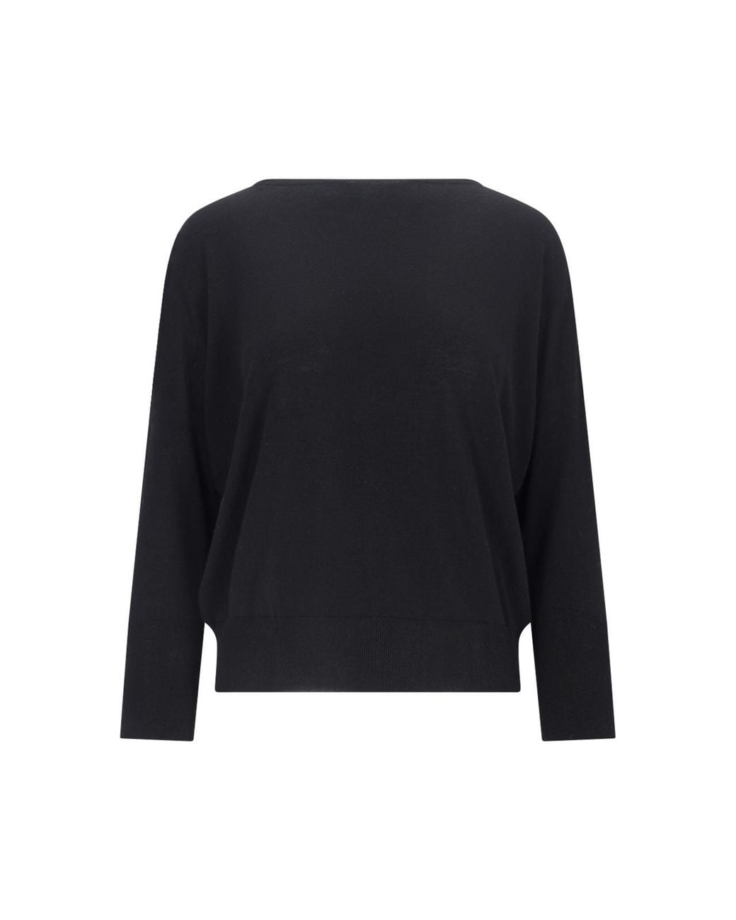 Zanone Blue Boat-Neck Knitted Jumper