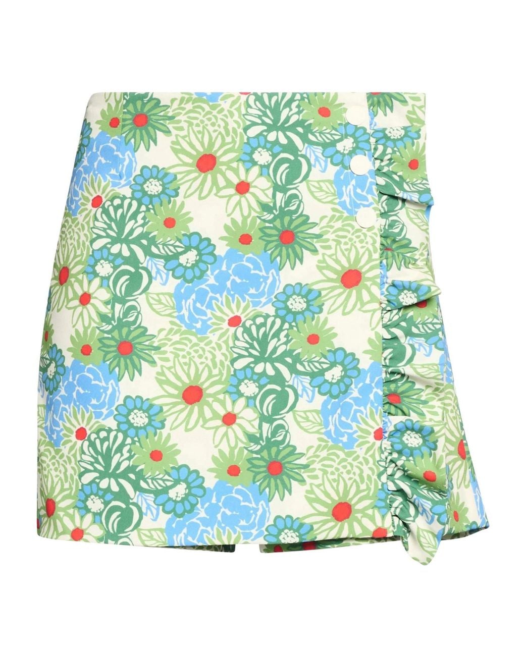 Tory Burch Green Shorts Bermuda