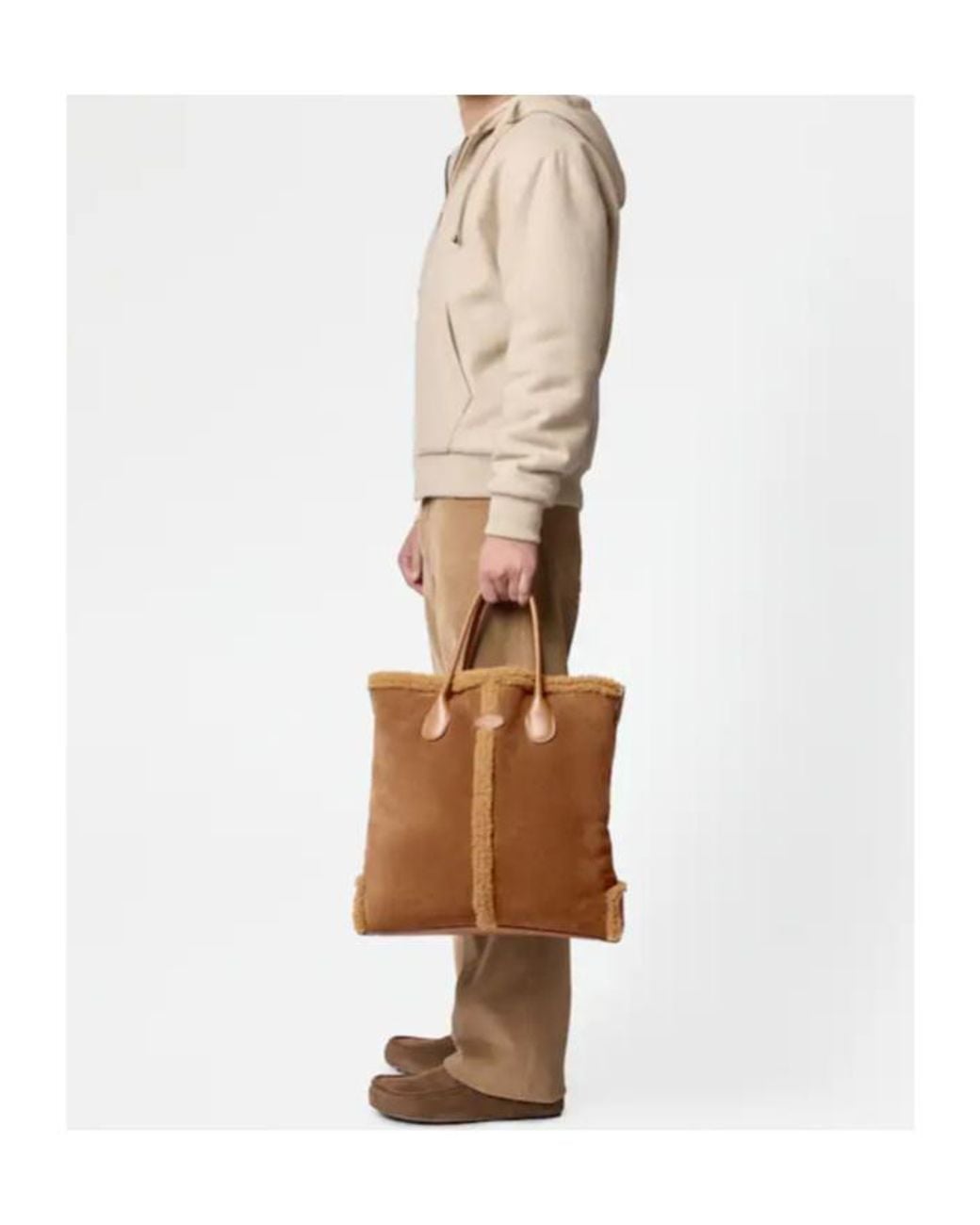 Tod's Brown Di Medium Handbag for men