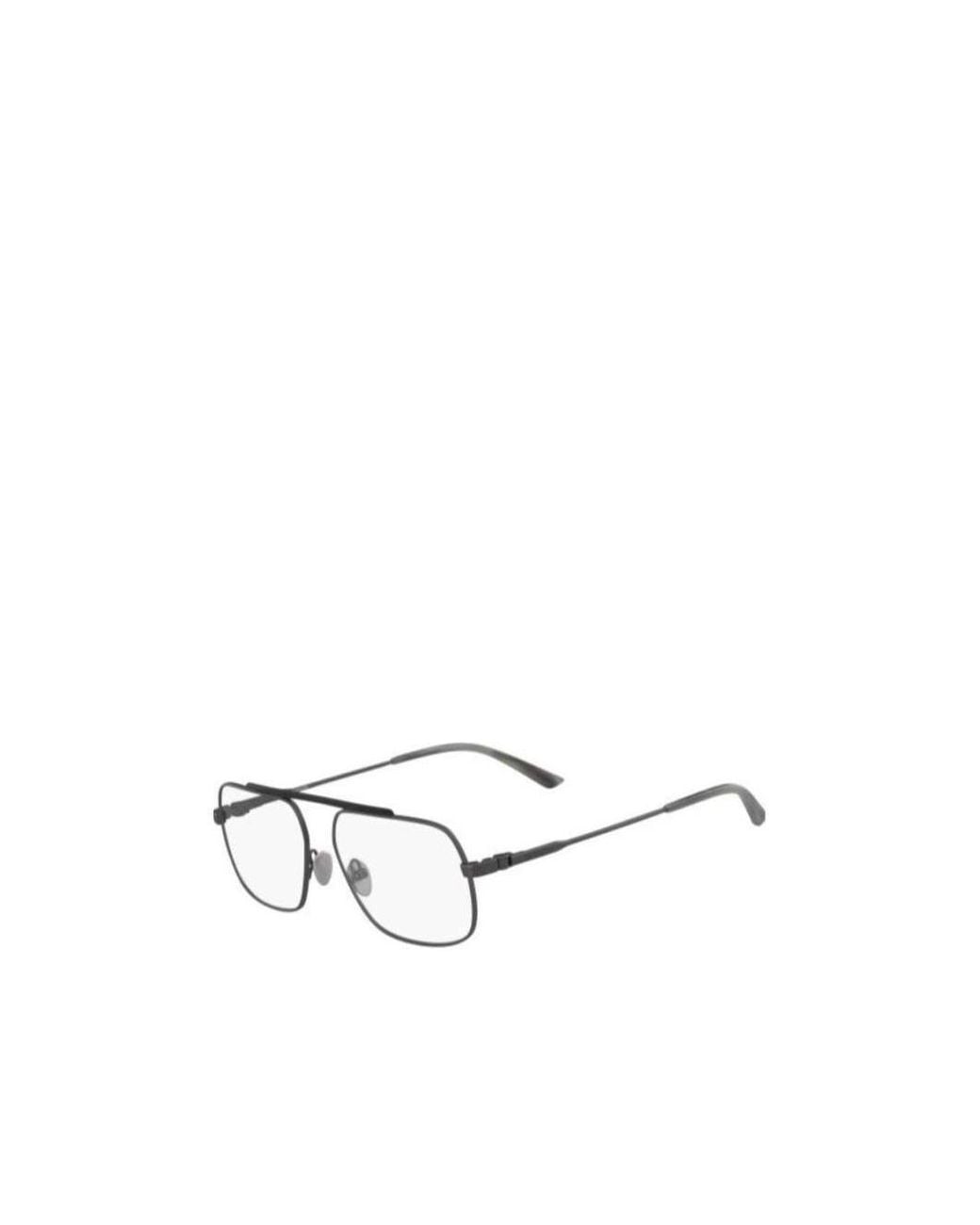 Calvin Klein White Ultra-Fine Frame Flat Mirror for men