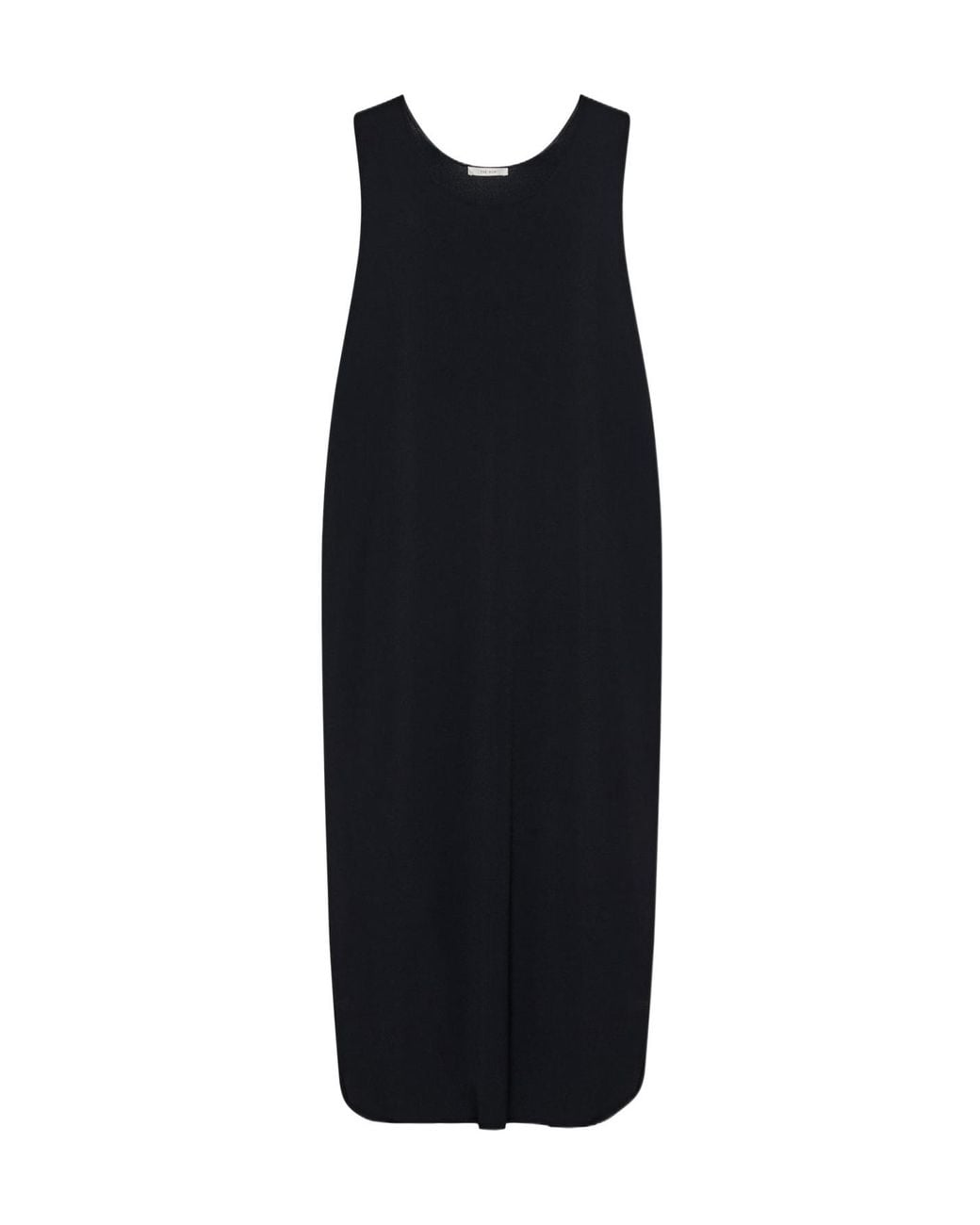 The Row Black Agla Sleeveless Maxi Dress