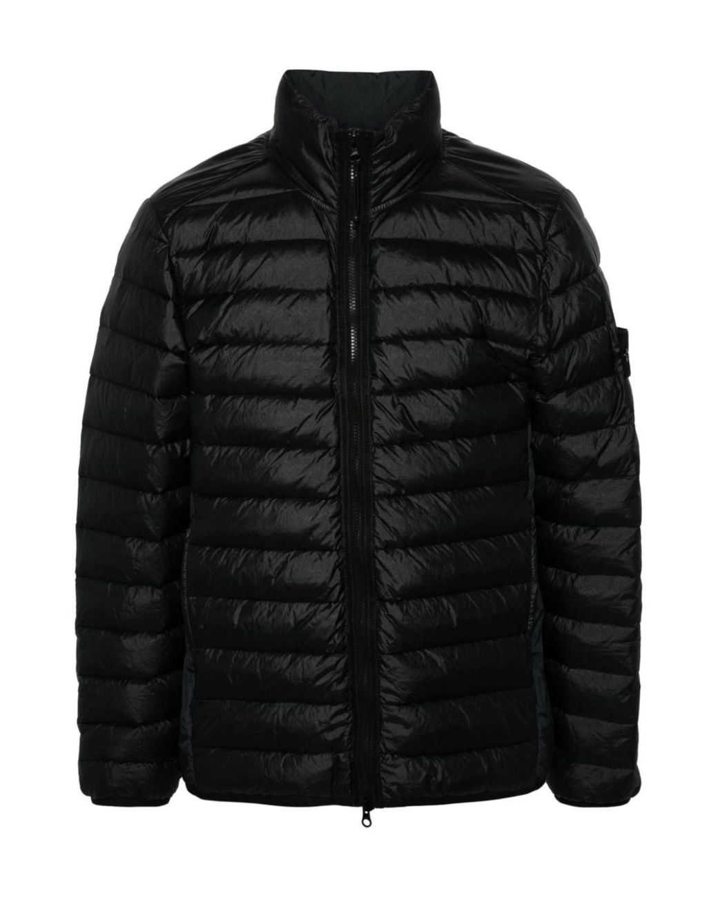 Stone Island Black Winter Jackets for men