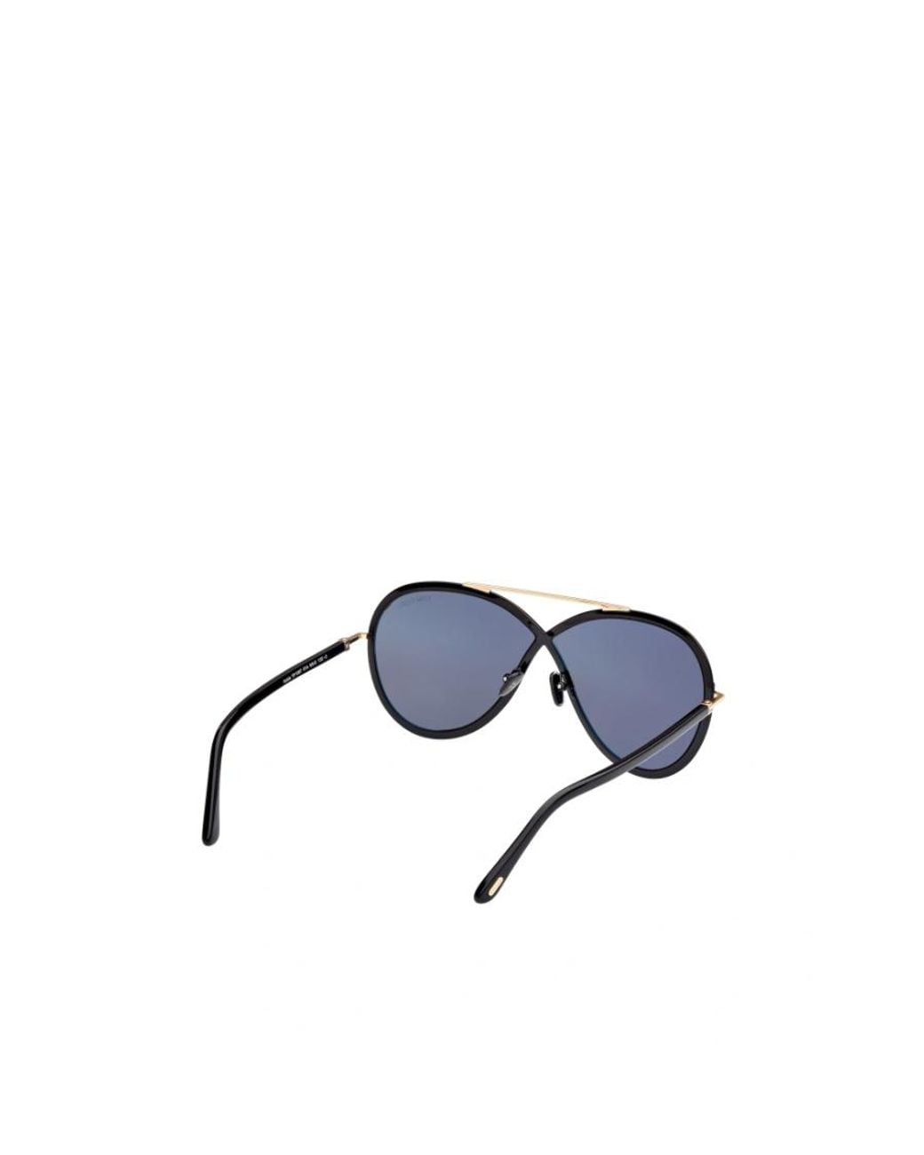 Tom Ford Metallic Aviator Sunglasses