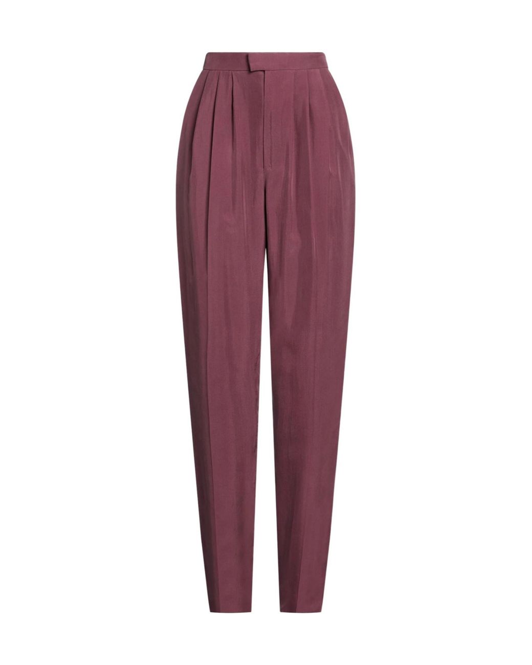 Saint Laurent Purple Tapered Casual Pants