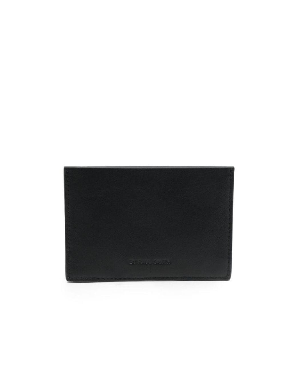Paul Smith Black Logo Embossed Card Clip for men