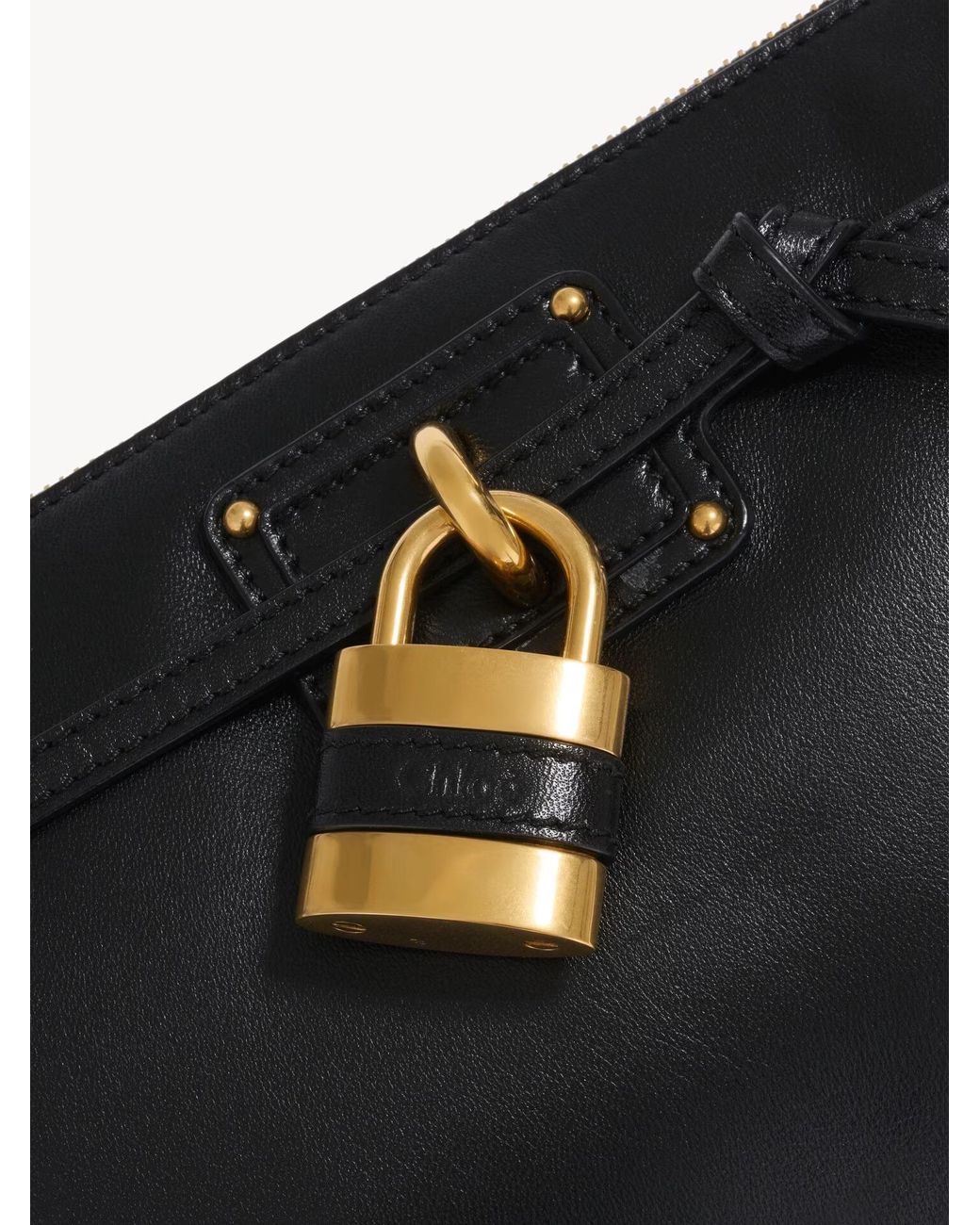 Chloé Black Mini Paddington Sling Pouch With Strap