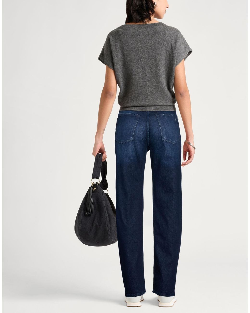 Rag & Bone Blue Minimalist Straight Leg Jeans